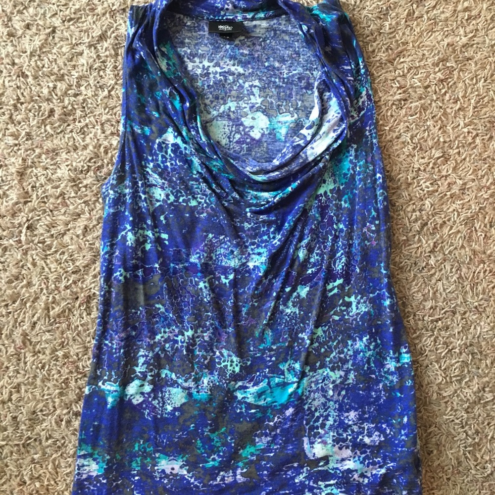 Colorful purple tank top